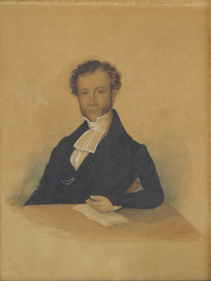 Неизвестный художник. Мужской портрет